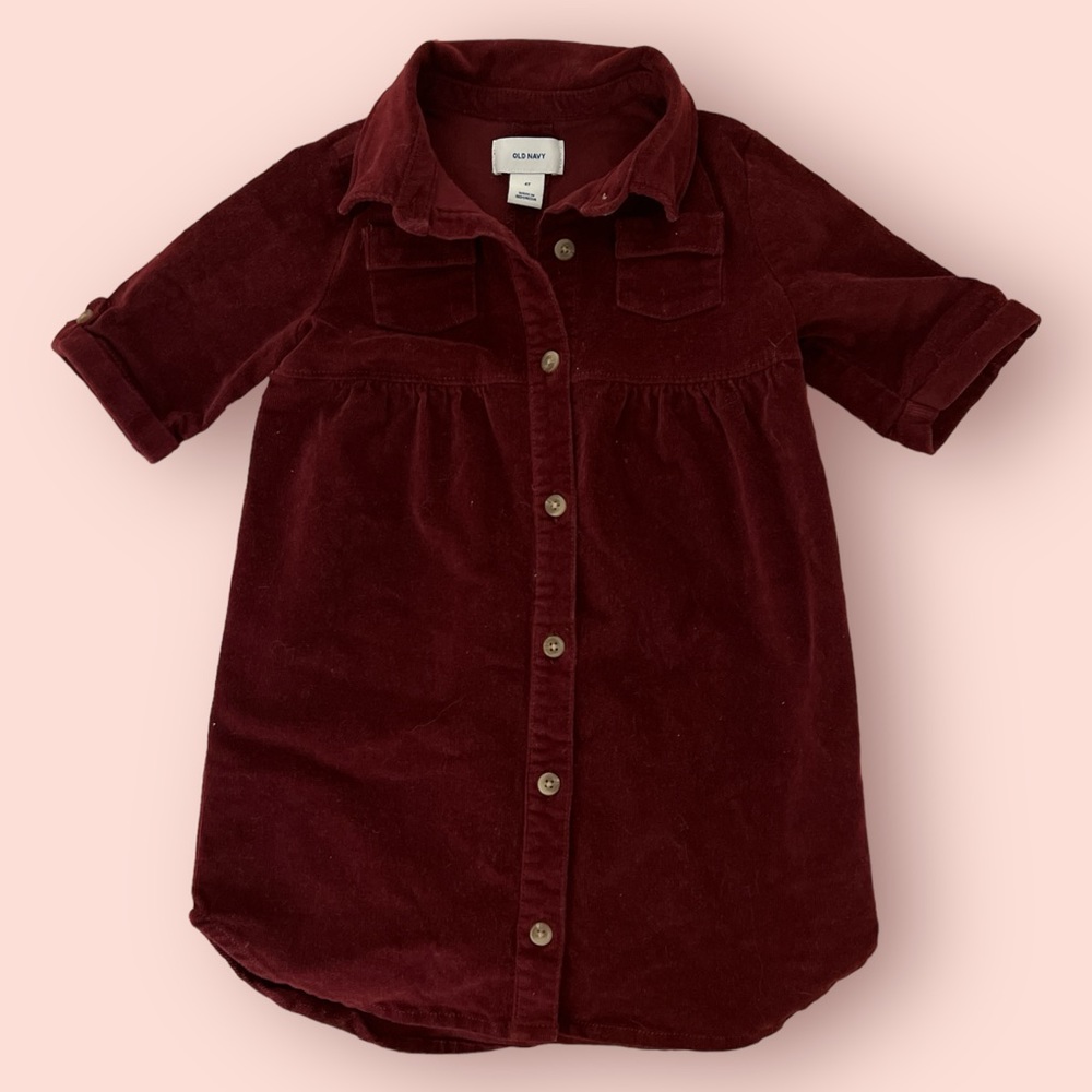 Toddler Girls Corduroy Dress
